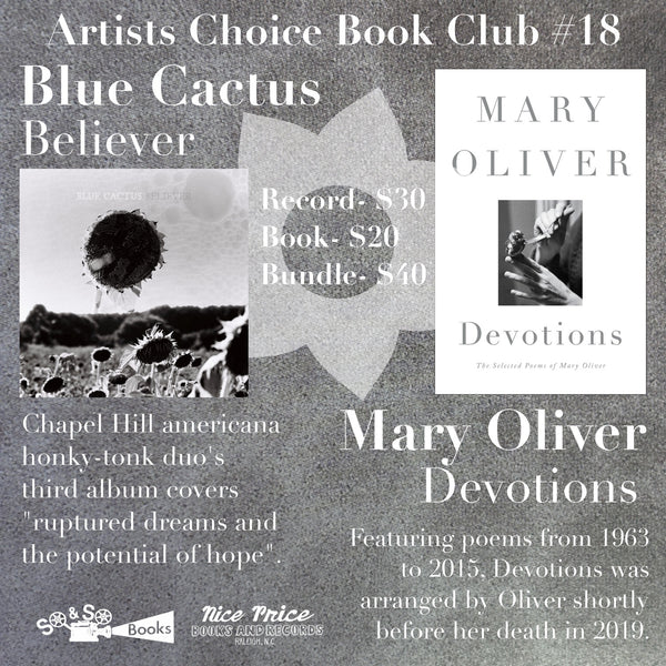 ARTISTS CHOICE #18 BUNDLE - Blue Cactus & Mary Oliver