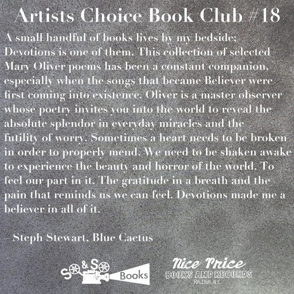 ARTISTS CHOICE #18 BUNDLE - Blue Cactus & Mary Oliver