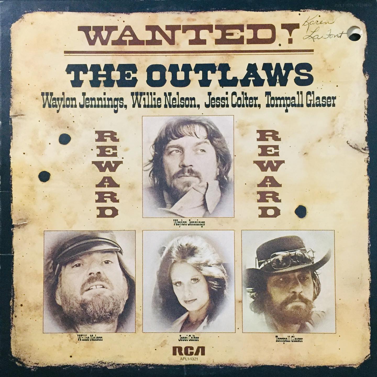 Waylon Jennings / Willie Nelson / Jessi Colter / Tompall Glaser - Wanted! The Outlaws