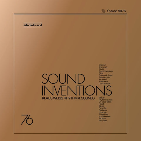 Klaus Weiss Rhythm And Sounds - Sound Inventions (Selected Sound)