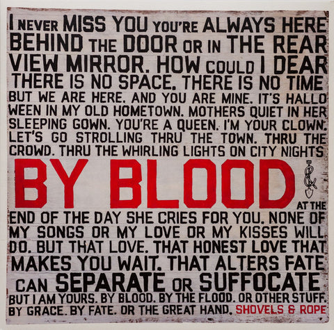 Shovels & Rope - By Blood