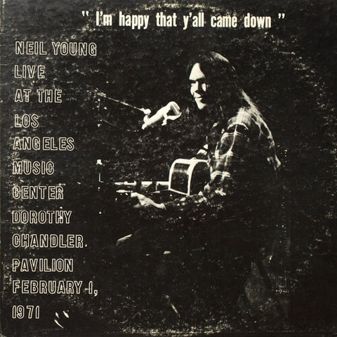 Neil Young - Live at the Los Angeles Music Center Dorothy Chandler Pavilion 1971