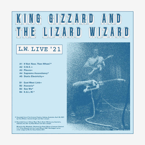 King Gizzard & The Lizard Wizard - L.W. - Live In Australia
